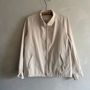 Vintage London fog Harrington windbreaker zip up jacket